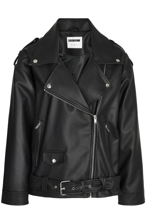 Noisy may nmpaulina oversize biker jacket noo
